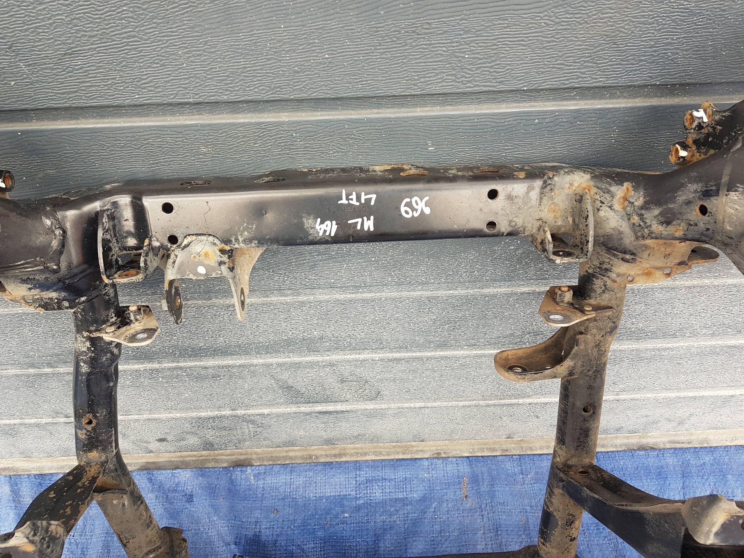 axle beam subframe axle beam front front MERCEDES ML W164 GL X164