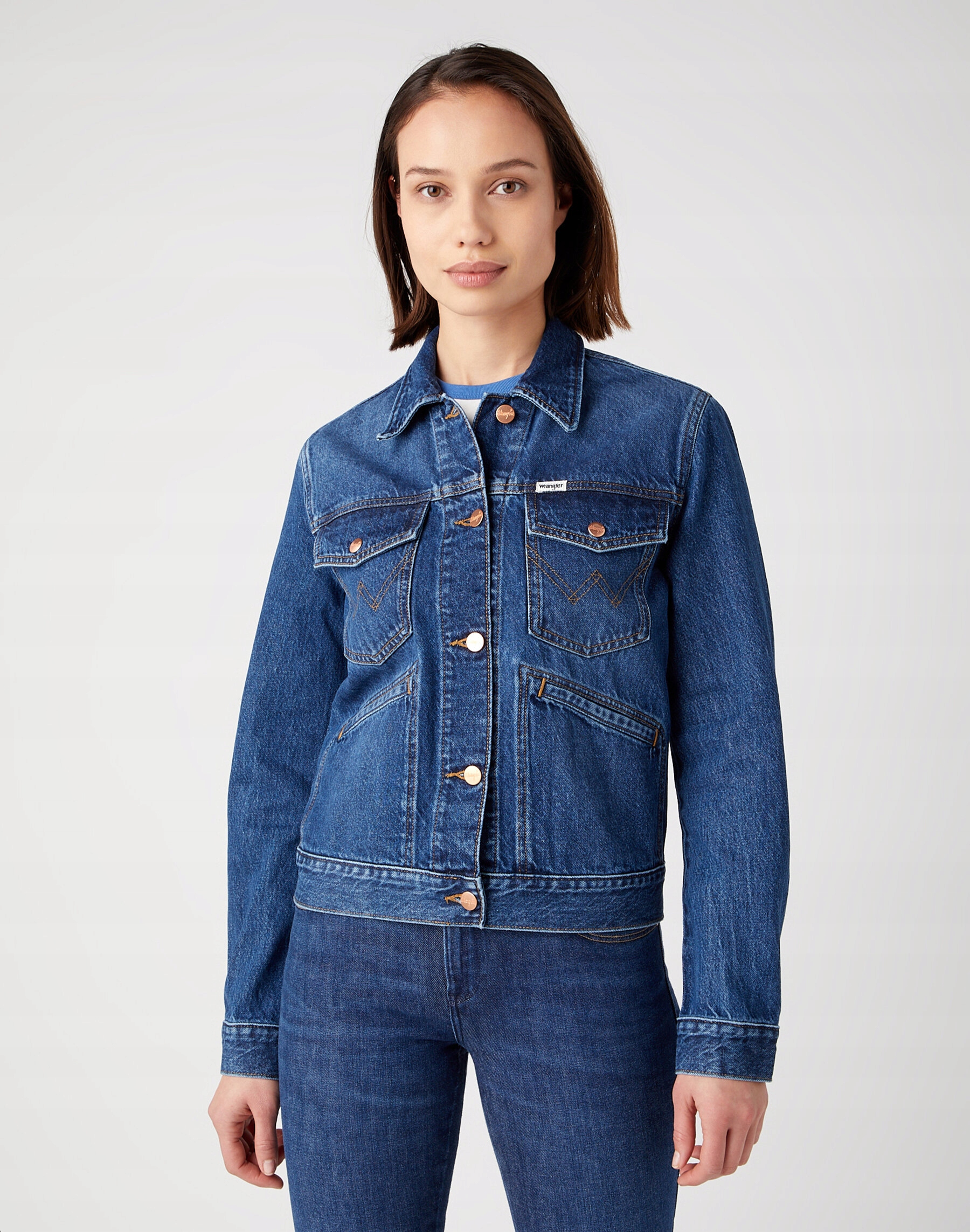 Damska Kurtka Wrangler Regular Heritage Jacket L