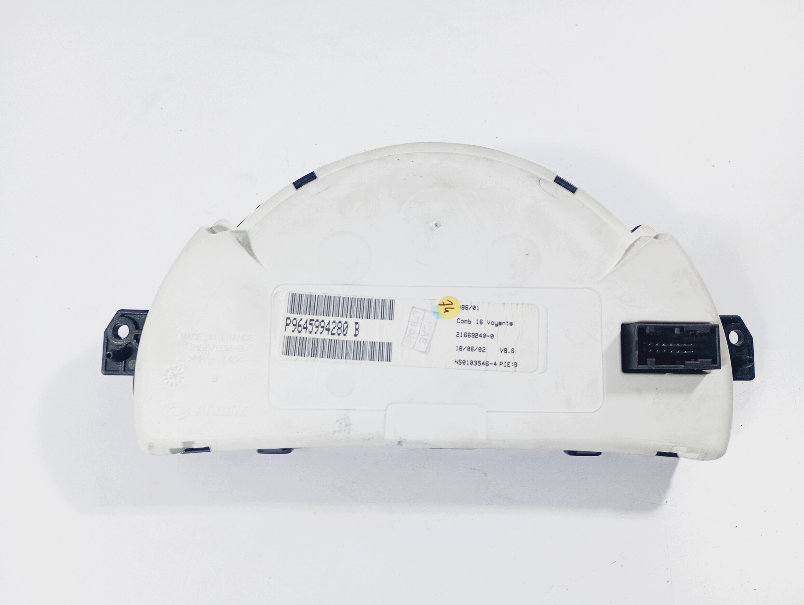 dials dials tachometer mileage 174166 OE P9645994280B Citroen C3 02-10