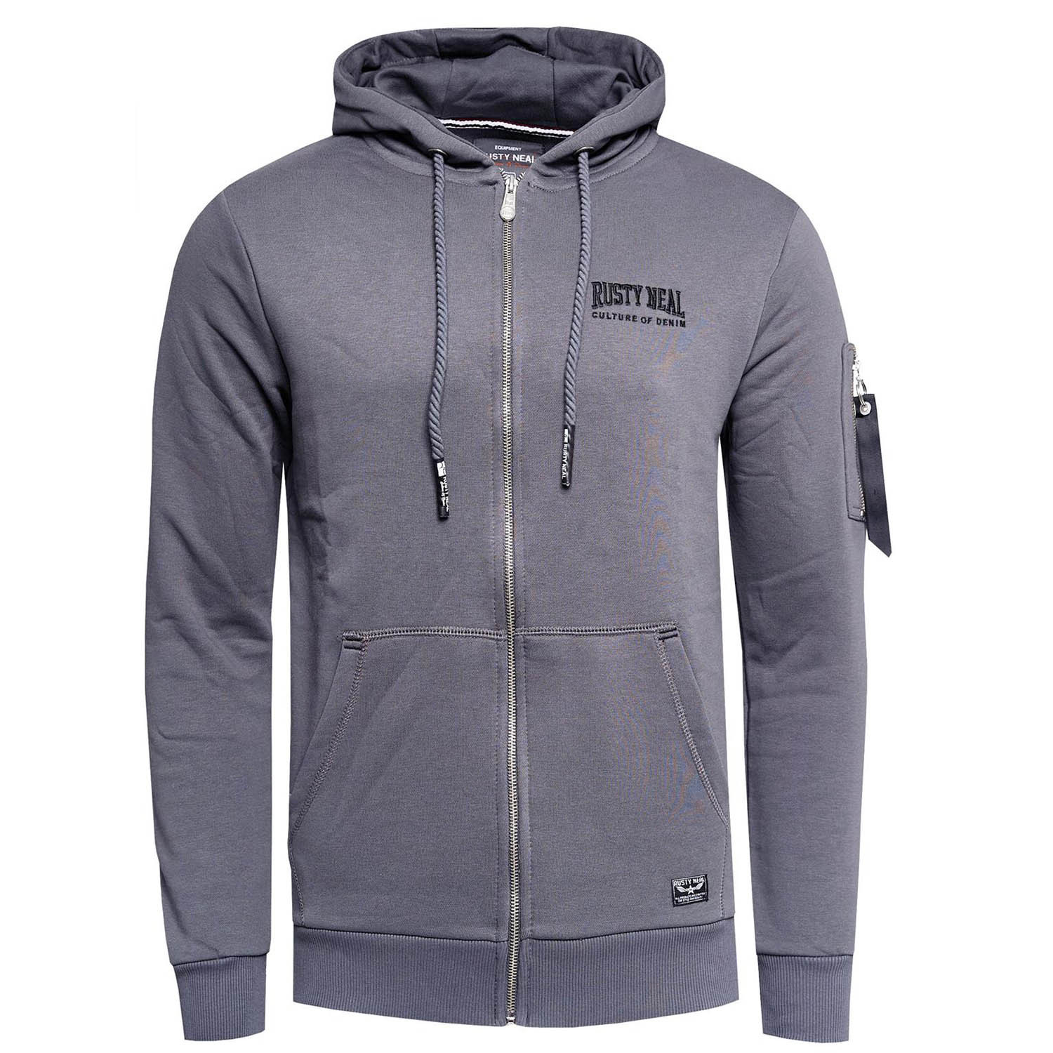 Rusty Neal mikina pánská 19156 XL grafitová