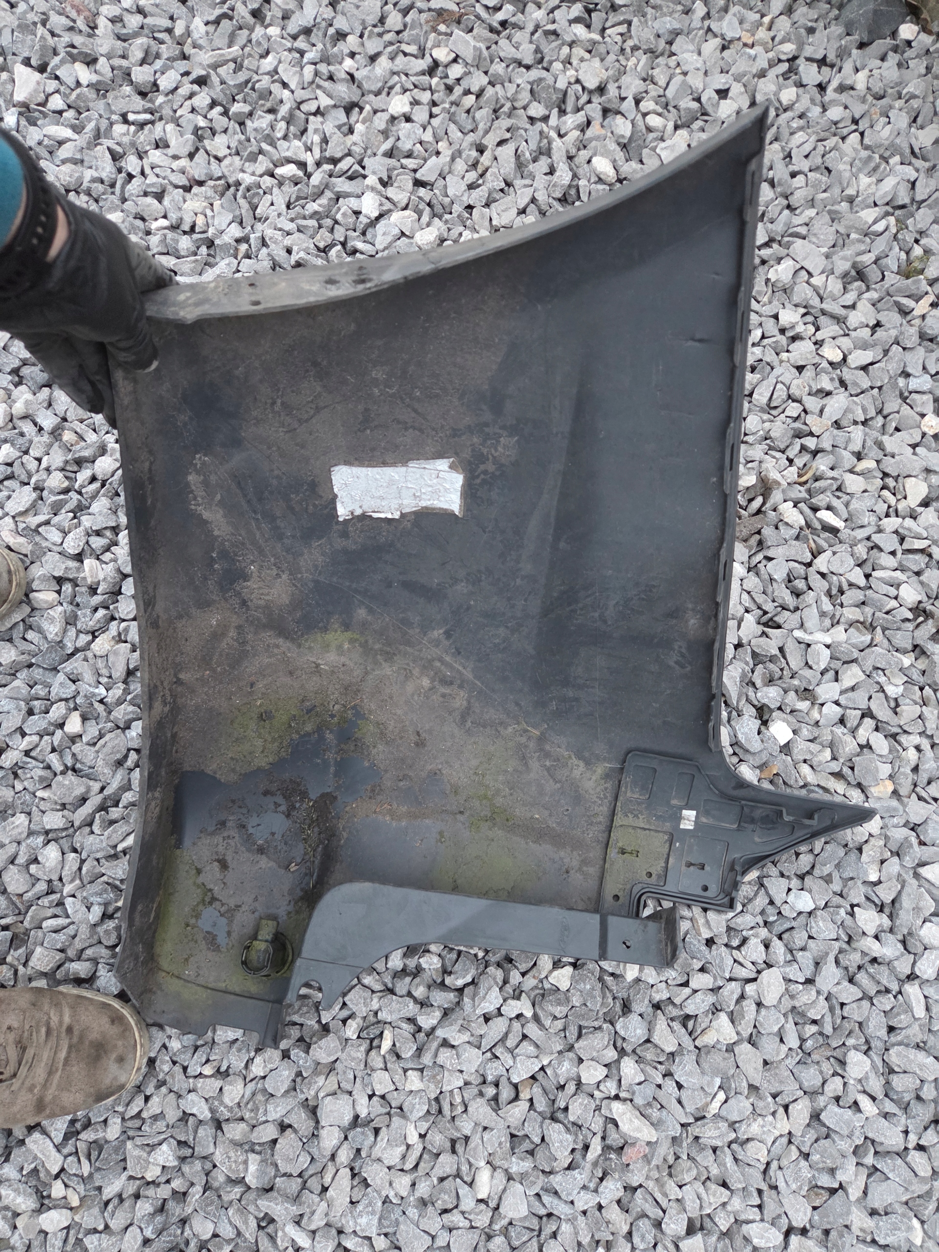 corner right bumper rear part FORD TRANSIT CUSTOM BK21-17926-A