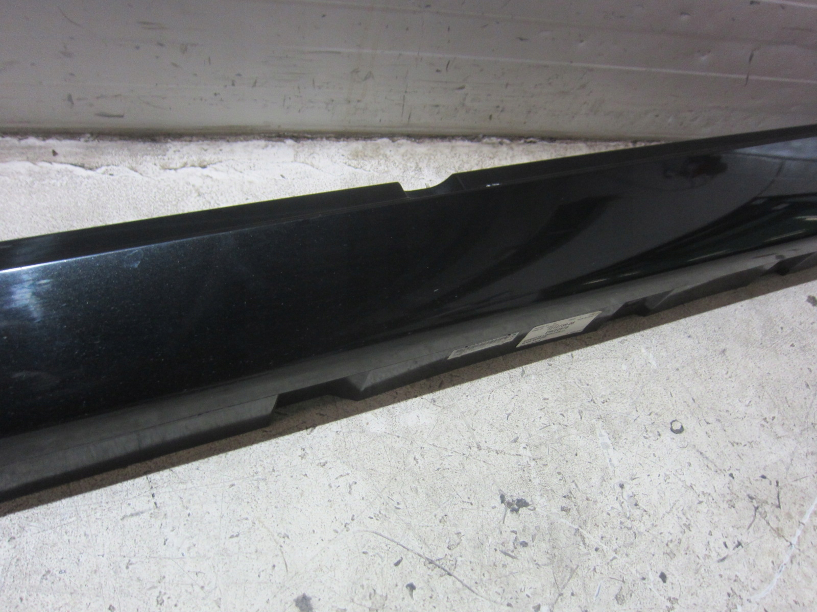 BMW F02 LONG threshold left moulding threshold 475 BLACK SAPPHIRE black MPAKIET