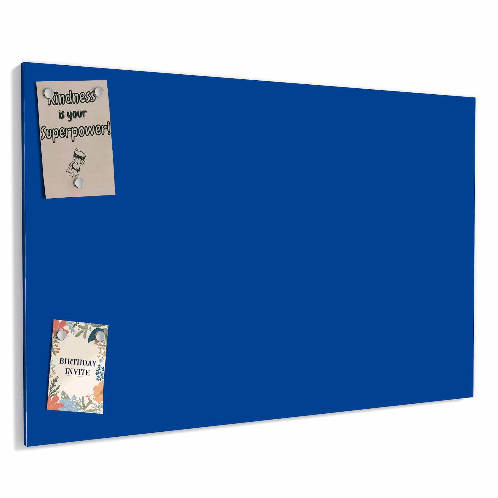 Magnetická tabule Ciemnoniebieský Pozadí A 60 × 40 cm