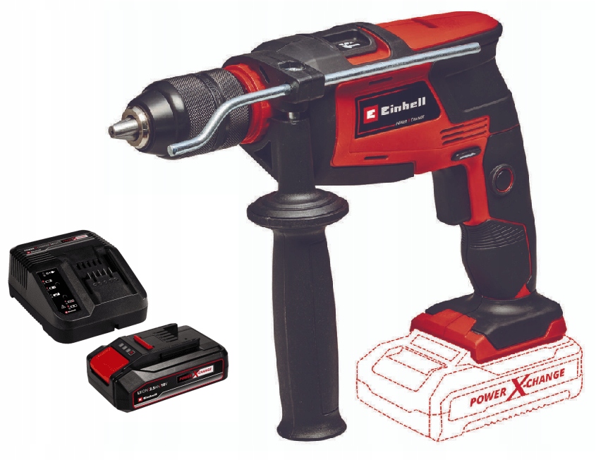 Einhell Příklepová Vrtačka Tc-id 18 LI 4513960 Sada Akumulátor 2,5AH