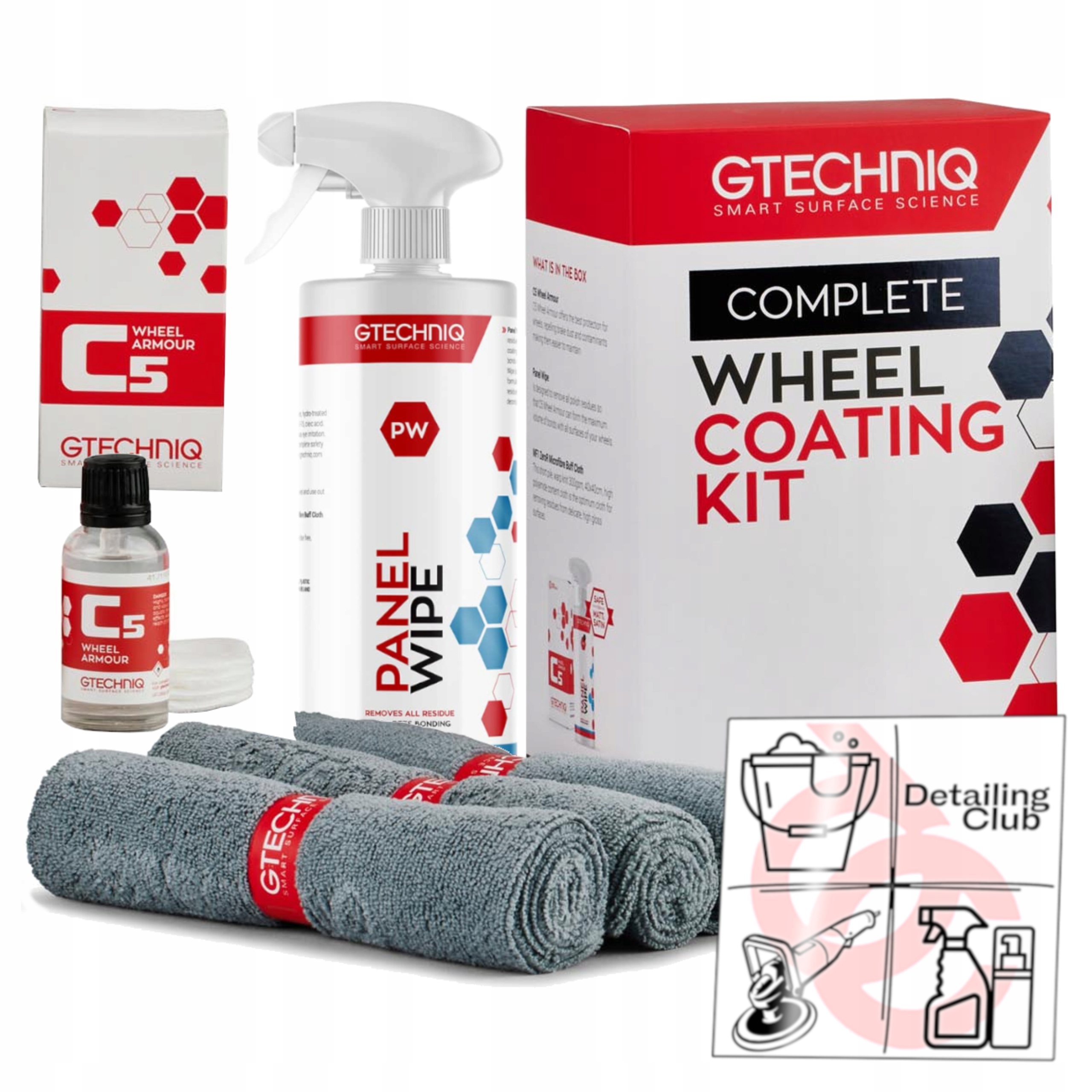 Gtechniq Wheel Coat Kit čistí a chráni disky