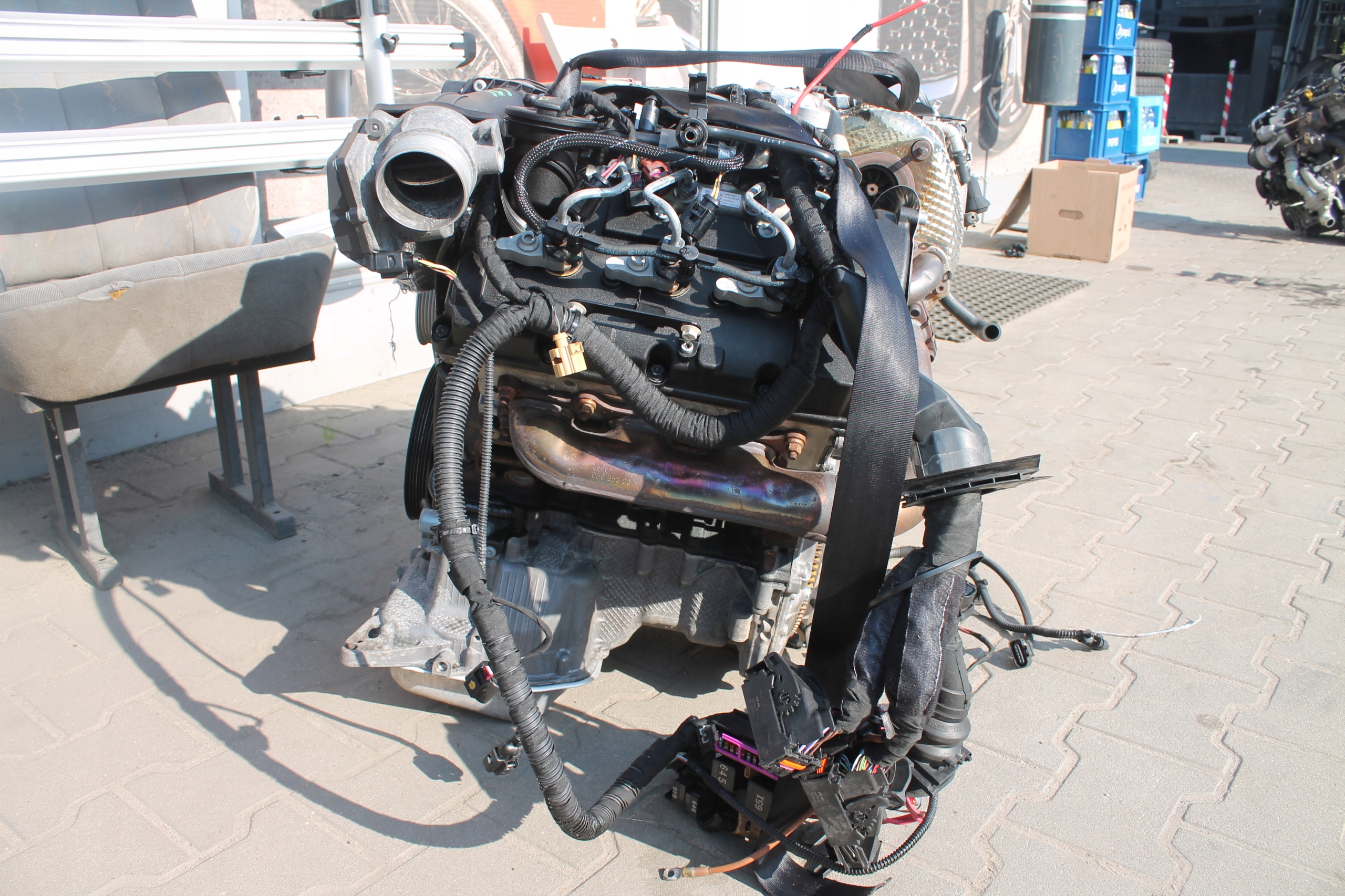 engine complete AUDI 3.0 TDI CTC 80TYS KM