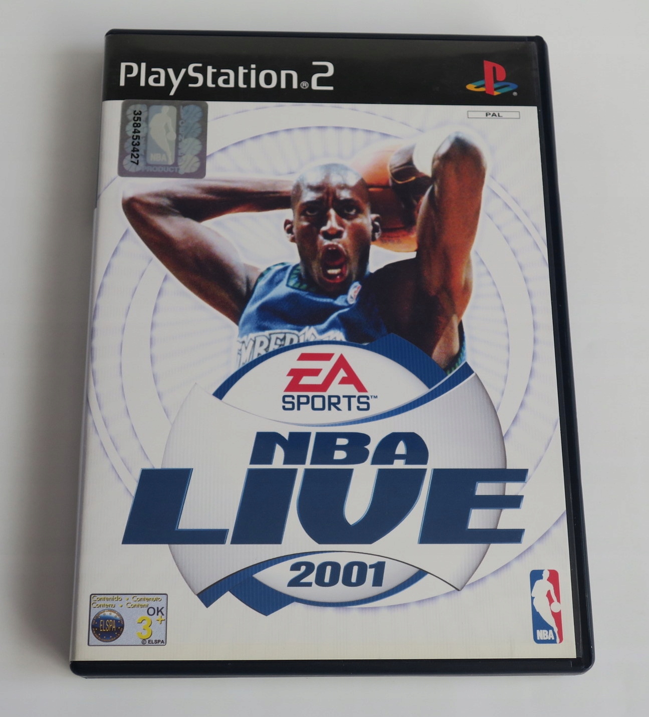 PS2 NBA LIVE 2001 PLAYSTATION 2 Platforma PlayStation 2 (PS2)