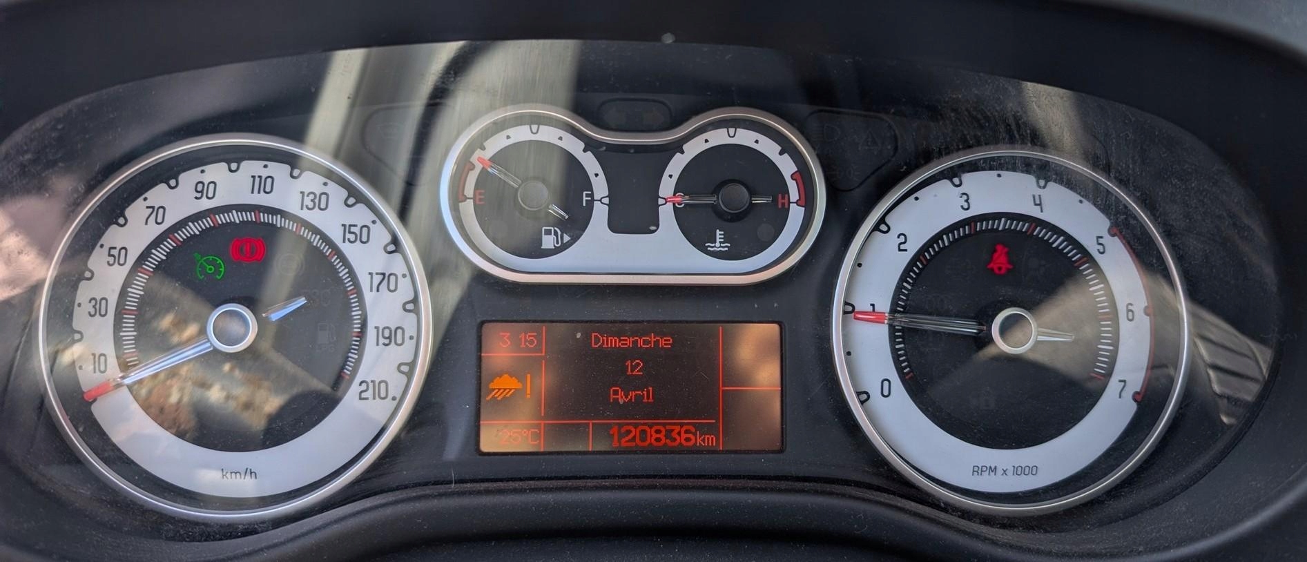 dials FIAT 500L 1.6 MJ 2012-2017 51913547 EUROPA