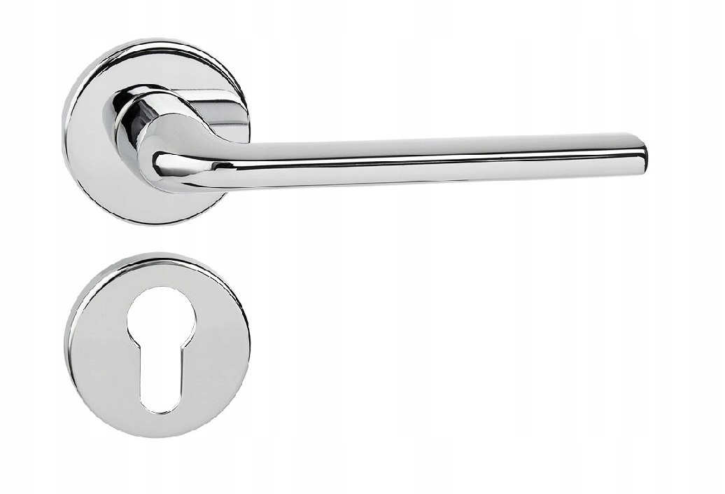 Klika Oleandro Slin chrom rozety vložka