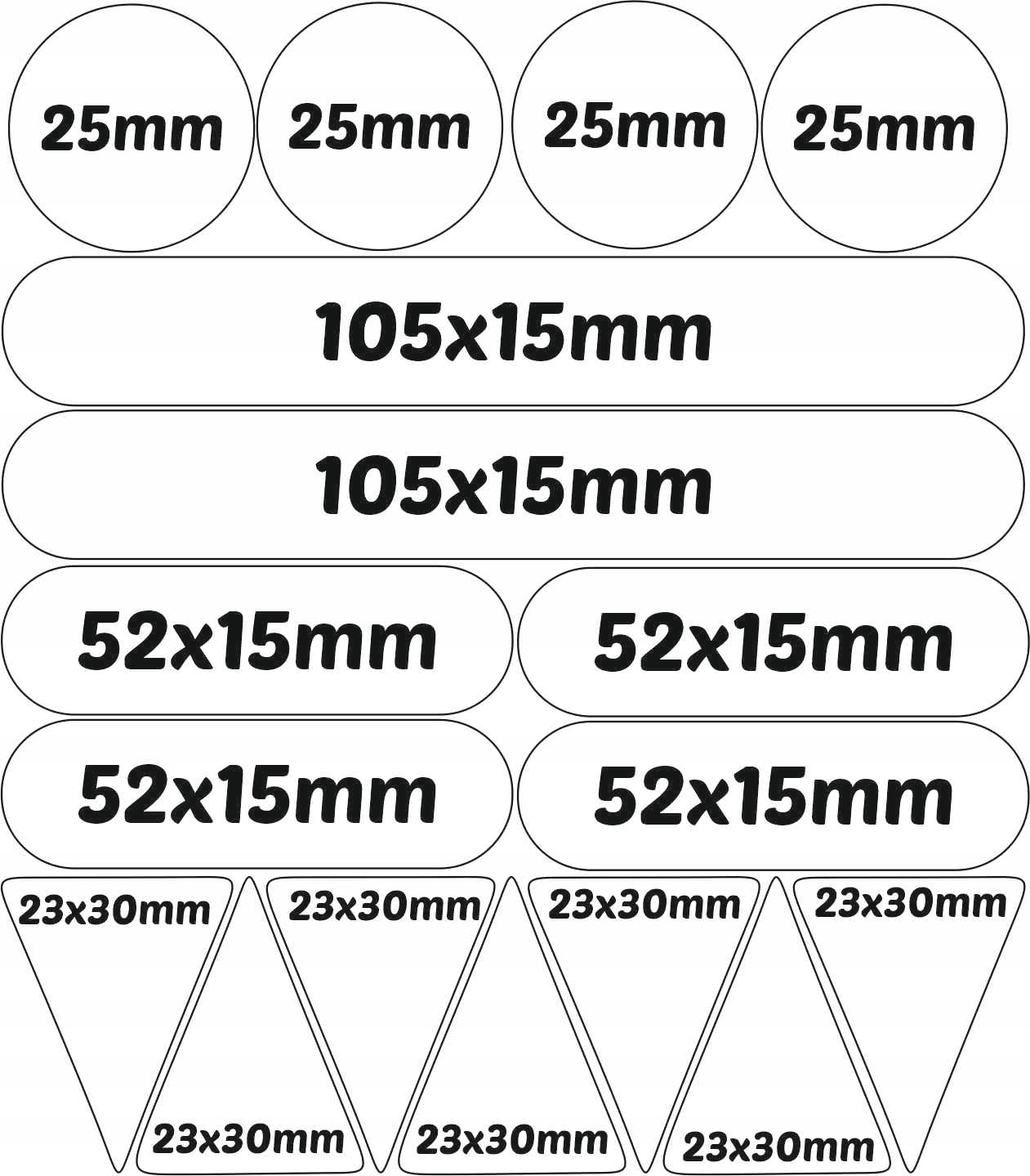 NAKLEJKI ODBLASKOWE CZERWONE 17 SZT ODBLASKI ROWER Marka Moja