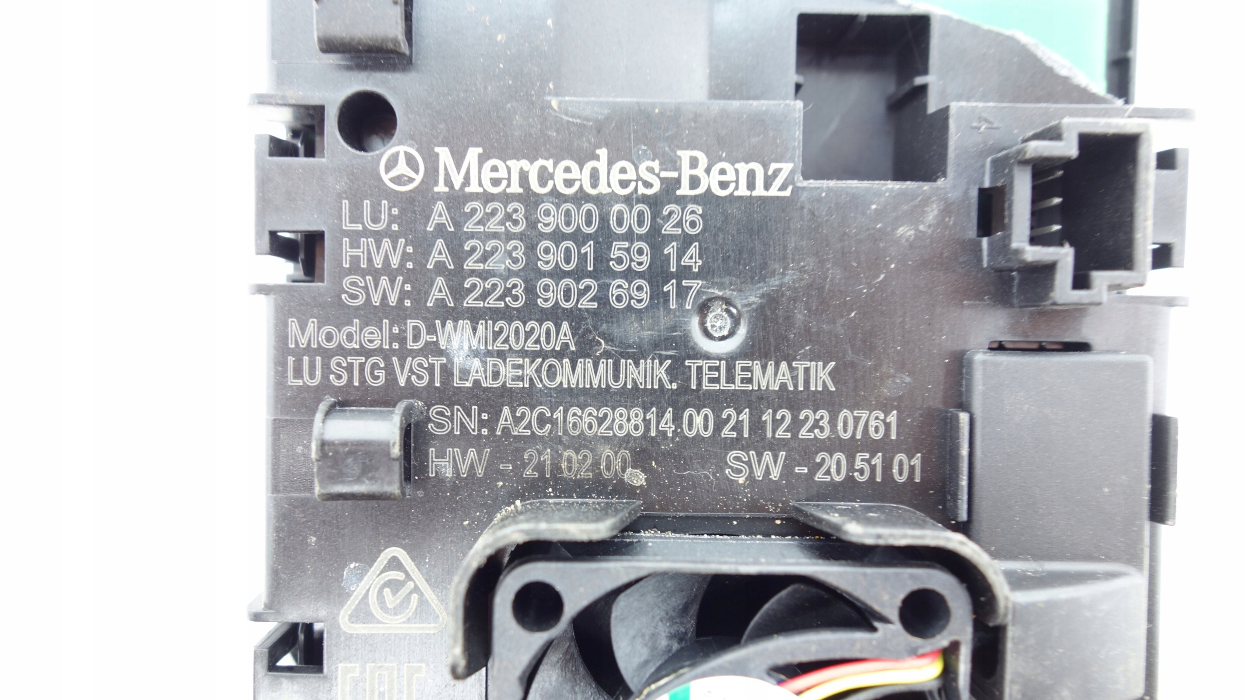 modulo LADOWARKA INDUKCYJNA MERCEDES W223 A2239000026