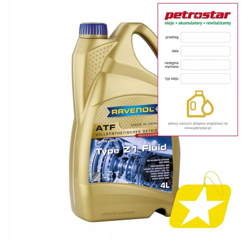 Ravenol Atf Type Z1 Fluid 4 L