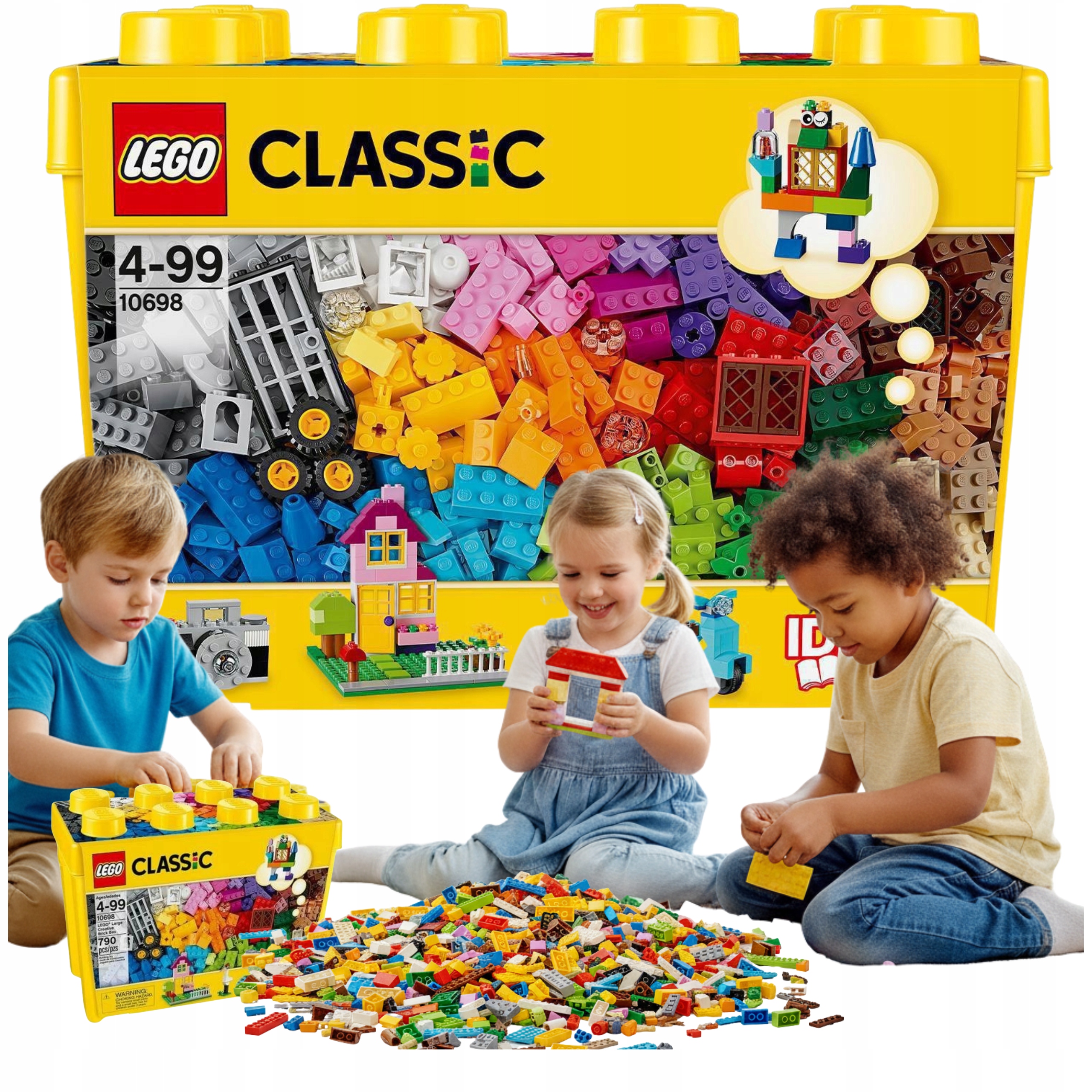 stavebnice Lego classic Velká sada krabička jako dárek pro holčičku chlapce
