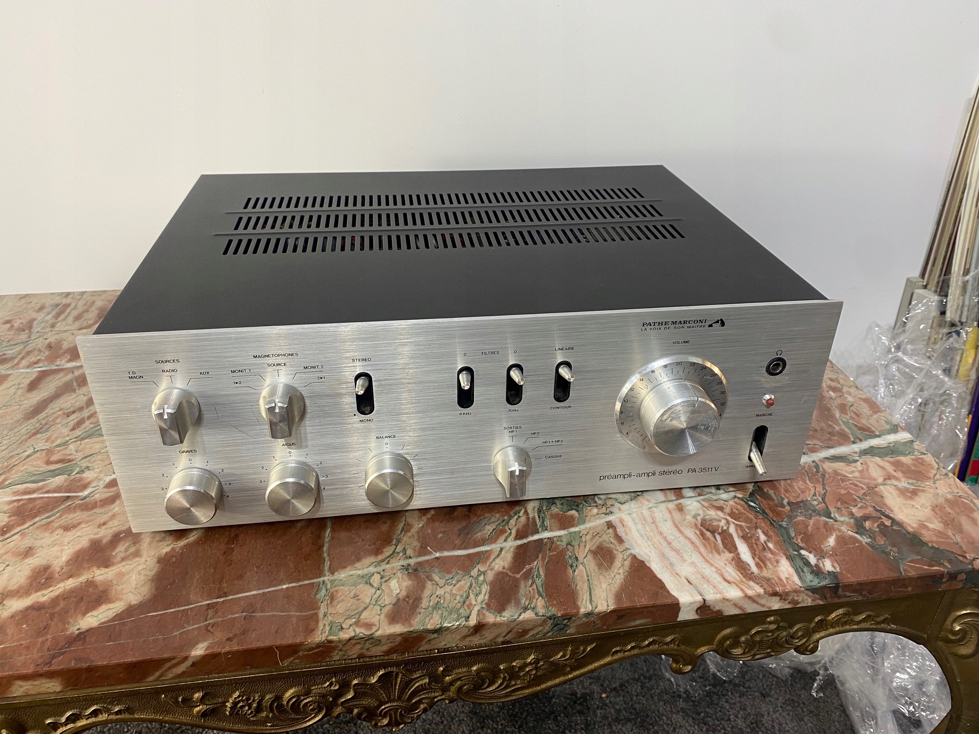 Усилитель PATHE MARCONI PA 3511 V, Unitra WS 403