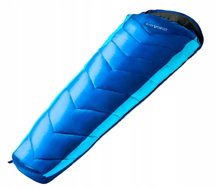 Turistický Spací Pytel Mumia Black Crevice Alaska 250 (250 gr/m²) Modrý