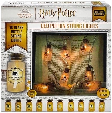 Harry Potter Led Potion String Lights zestaw lampek ozdobnych LED eliksiry