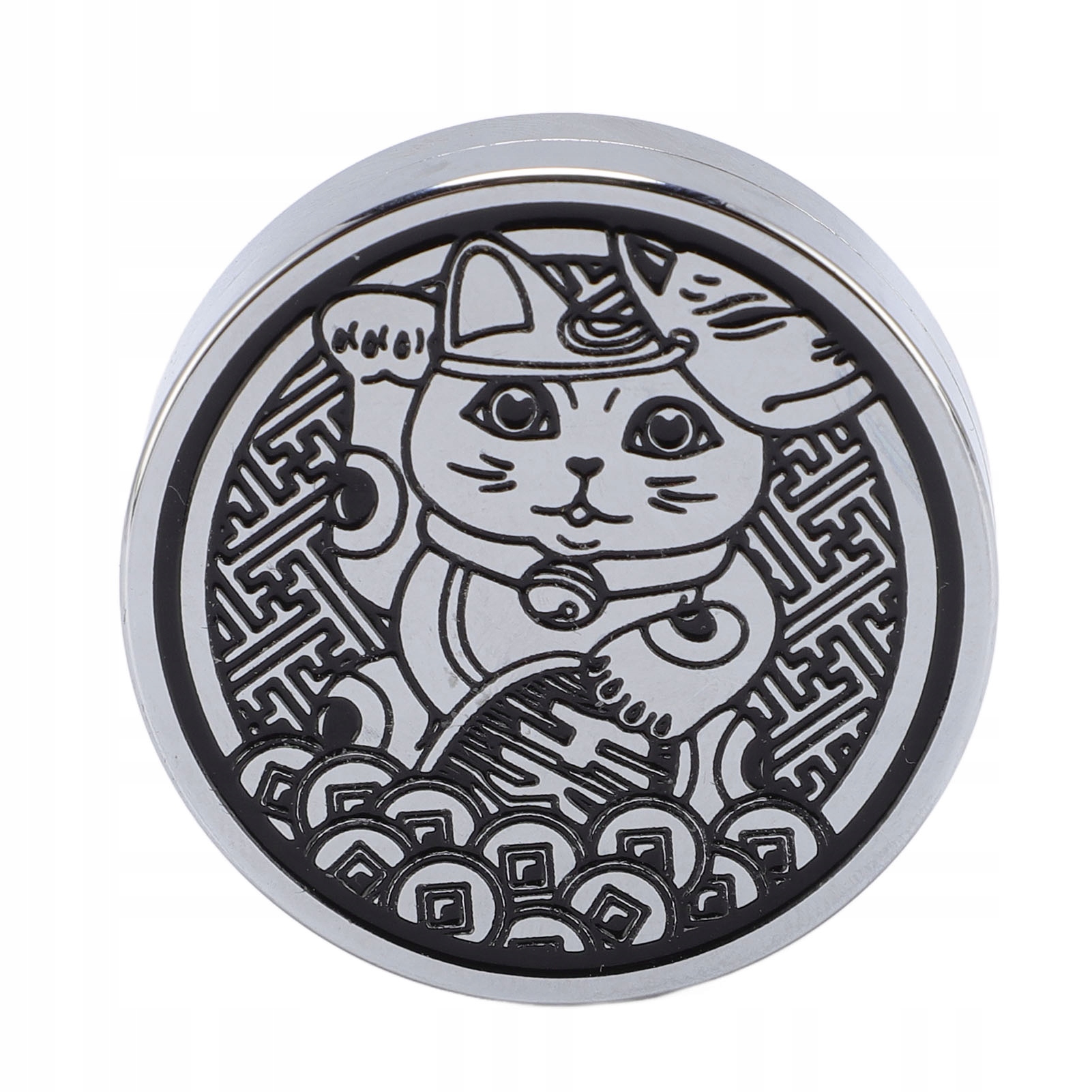 Ергономічний Портативний Повзунок Lucky Cat З Малюнком Монети, Pn, Сталь