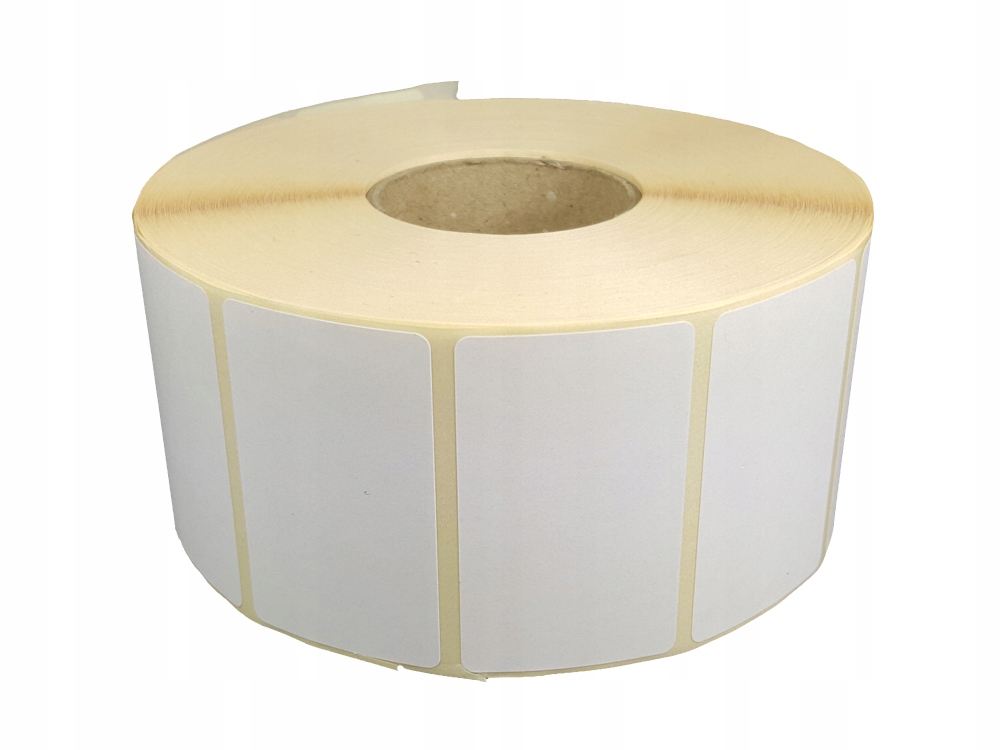 ETYKIETY TERMICZNE SAMOPRZYLEPNE 50X40 1000 SZT !