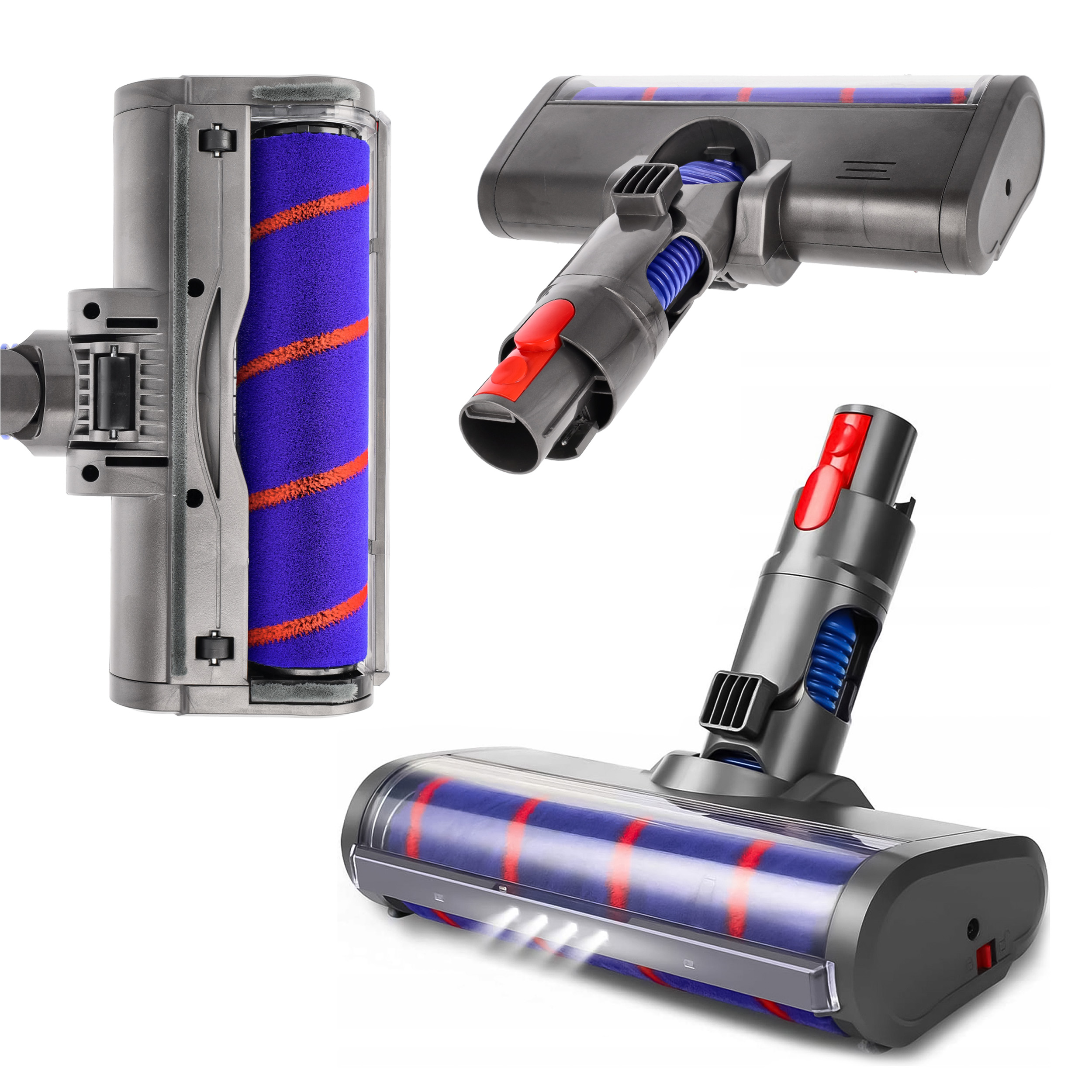 Szczotka obrotowa do odkurzacza Dyson Led V8 V10 V11 V12 V15 GEN5 turbo