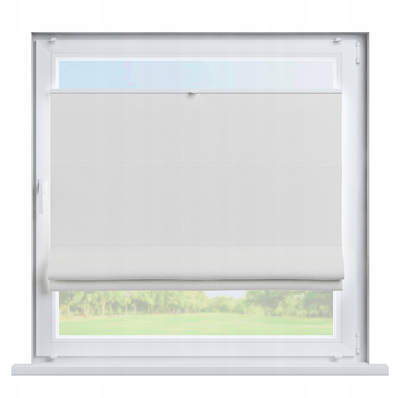 Hotová Roleta plisé Římská Sicílie 100x180 cm bílá