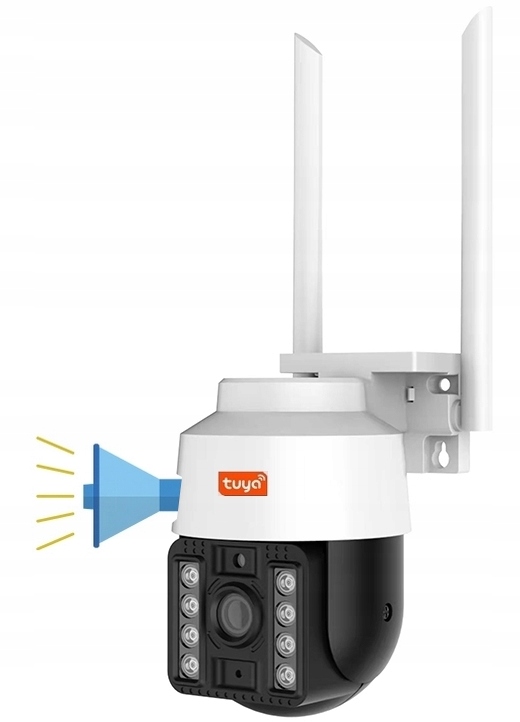 KAMERA OBROTOWA ZEWNĘTRZNA IP WIFI FULL HD TUYA Typ kamery kolorowa