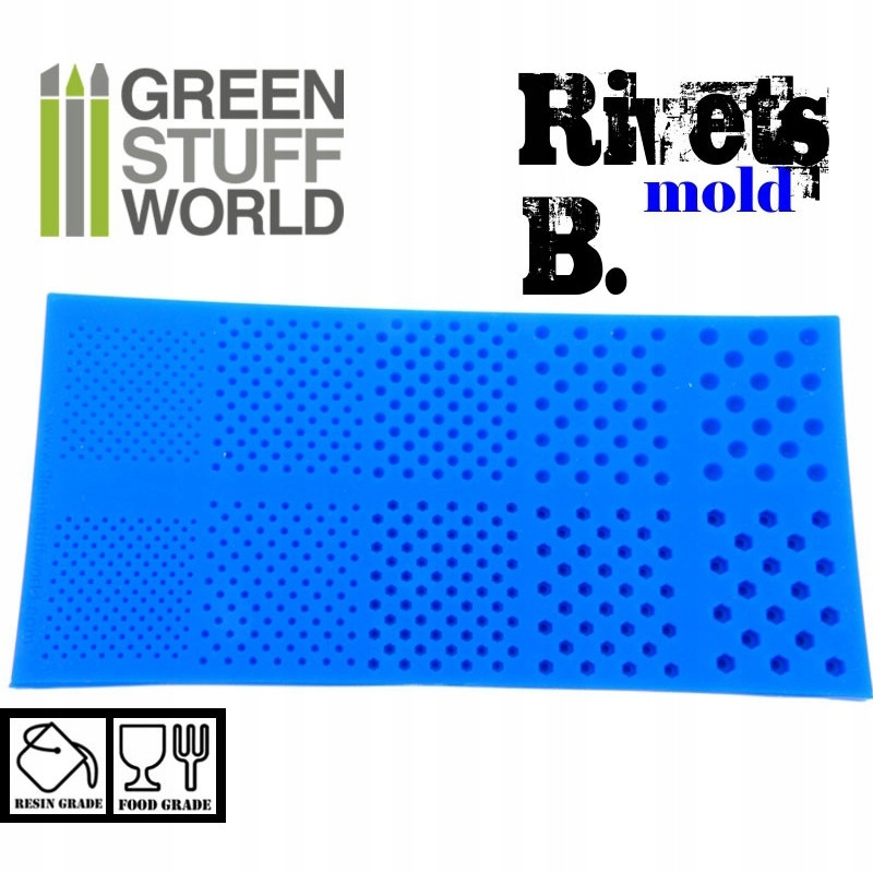 Silicone Molds - Rivets formy silikonowe Wydawca Green stuff world