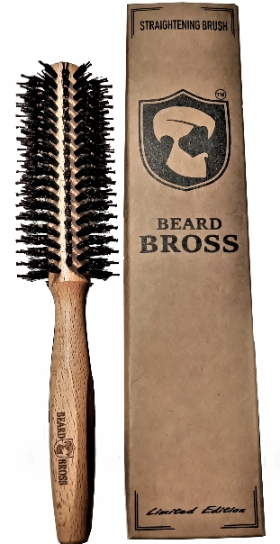 

Beard Bross Szczotka Roller do brody włosie dzika