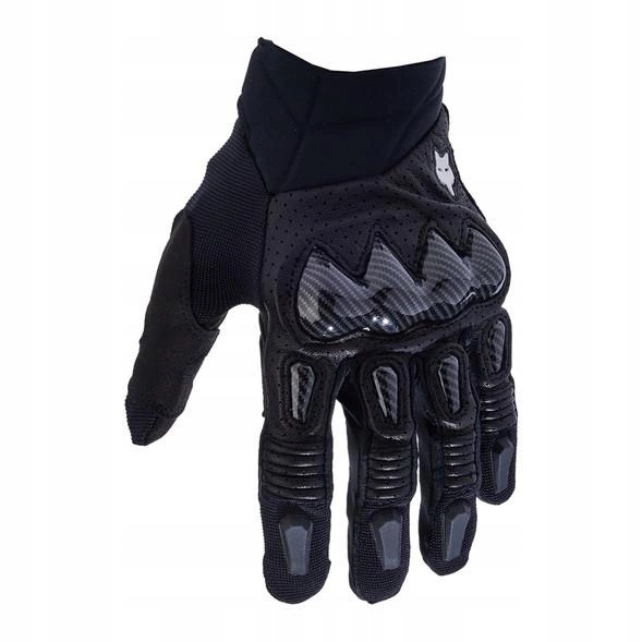 Motocyklové rukavice cross Fox Bomber Ce Black čierne Darčeky