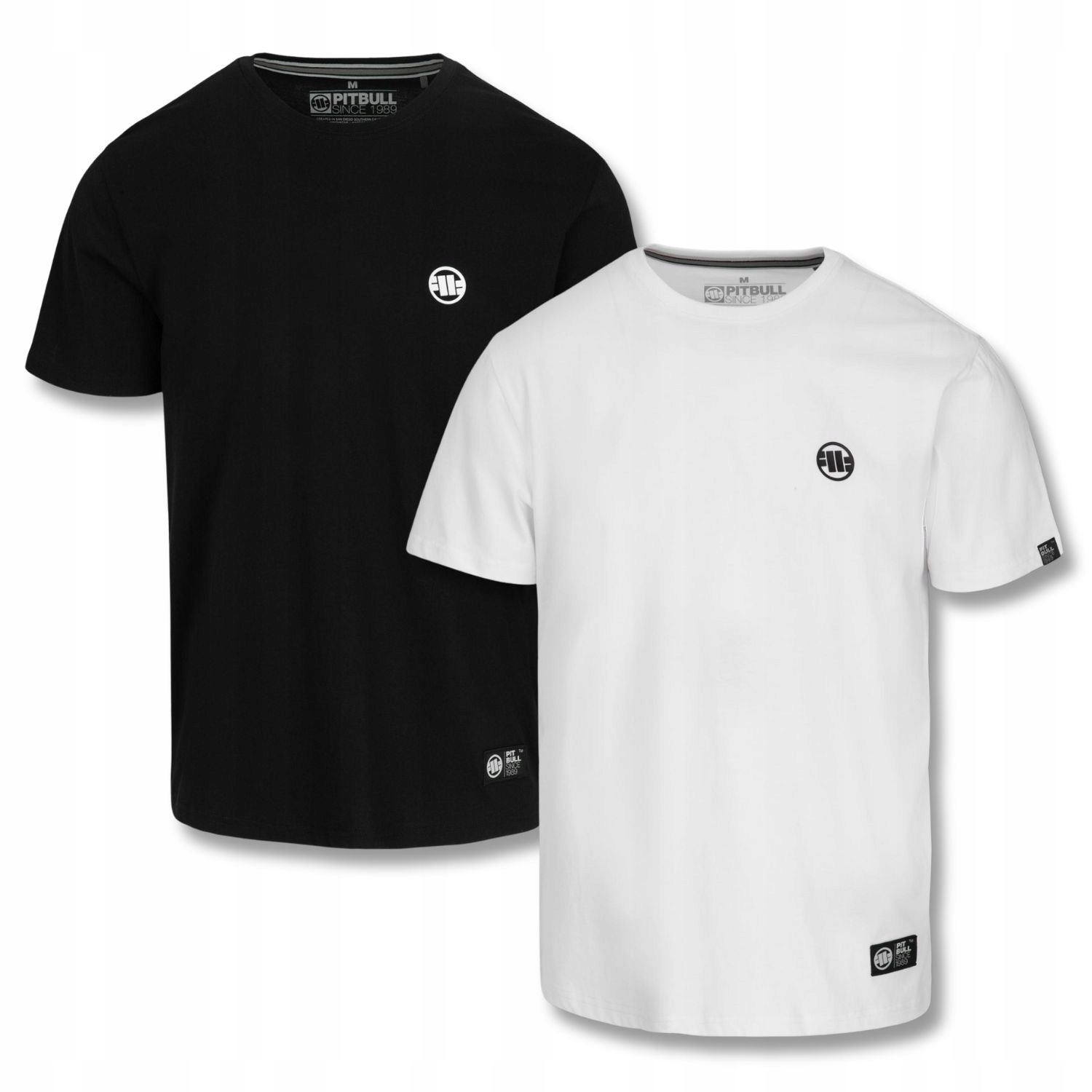 Sada pánských triček 2 kusy Pitbull Bavlněné trička 2ks Small Logo