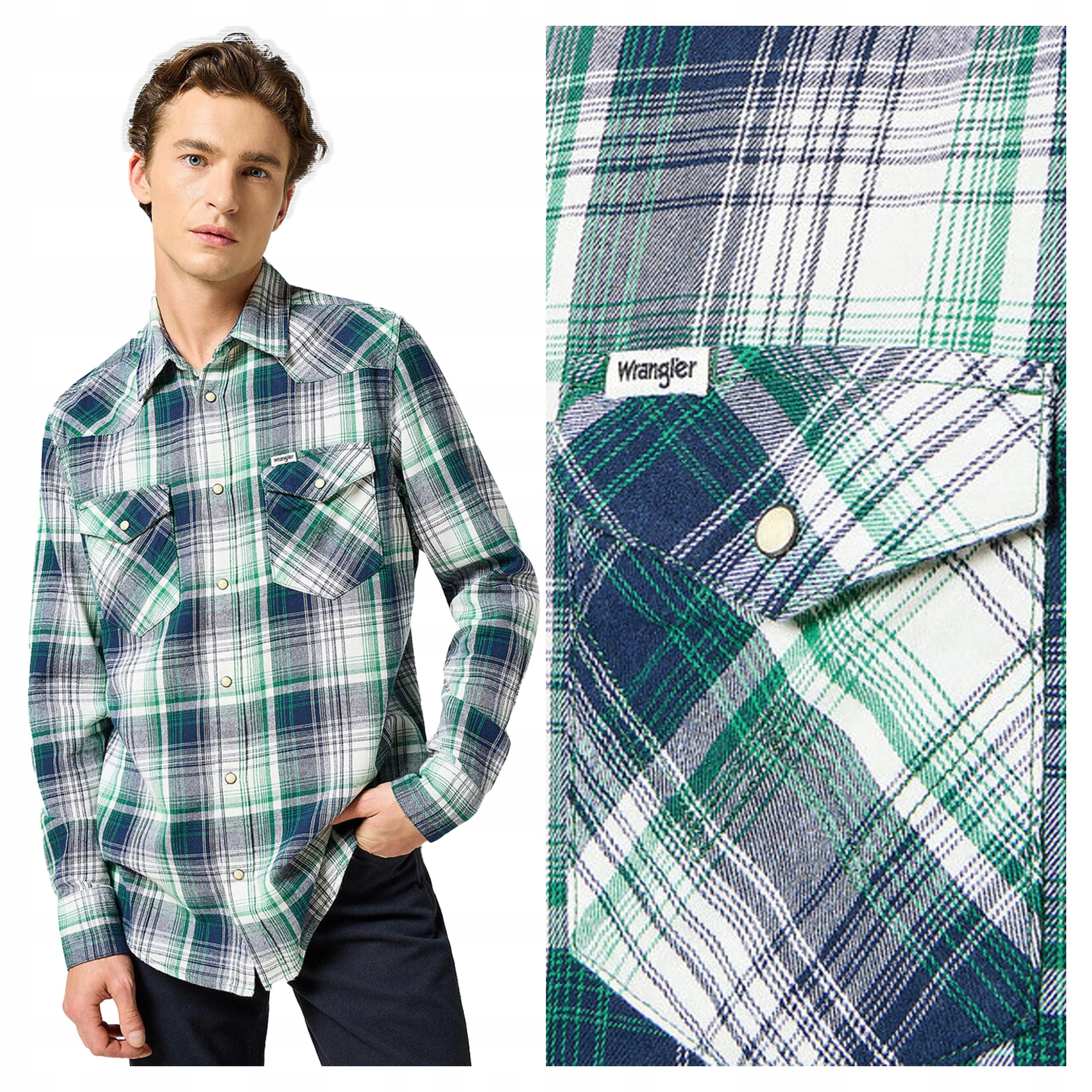 Pánská košile Wrangler Western Shirt M