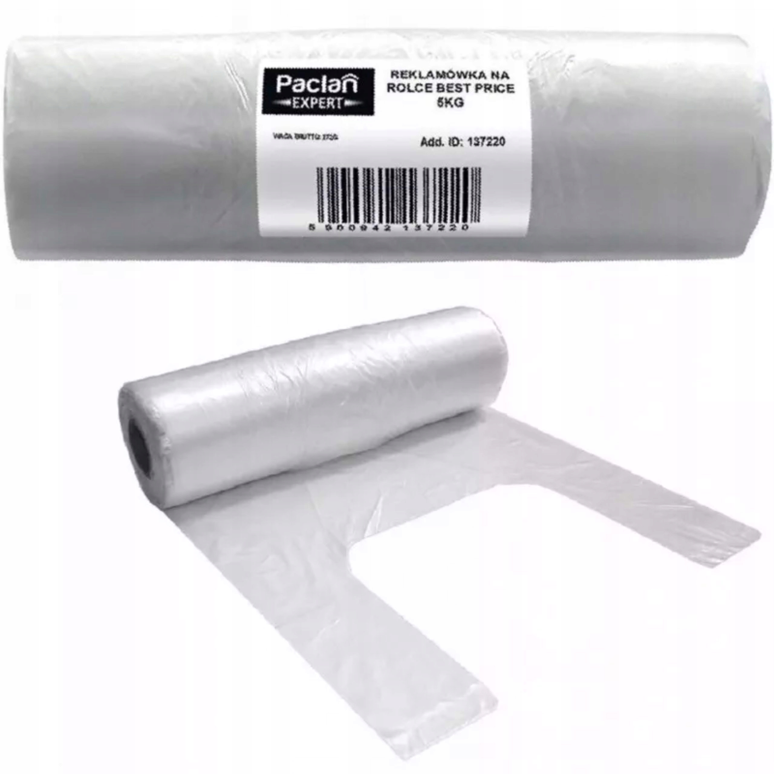 Reklamówka na rolce Paclan expert 5kg