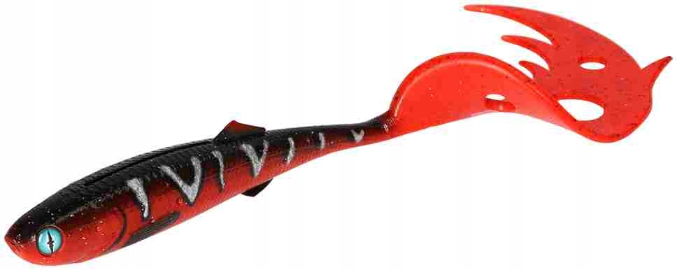 

Guma Mikado Sicario Pike Tail 18cm Red Tiger