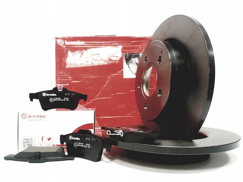 

Brembo Tarcze+klocki Tył Ford C-max I Focus II