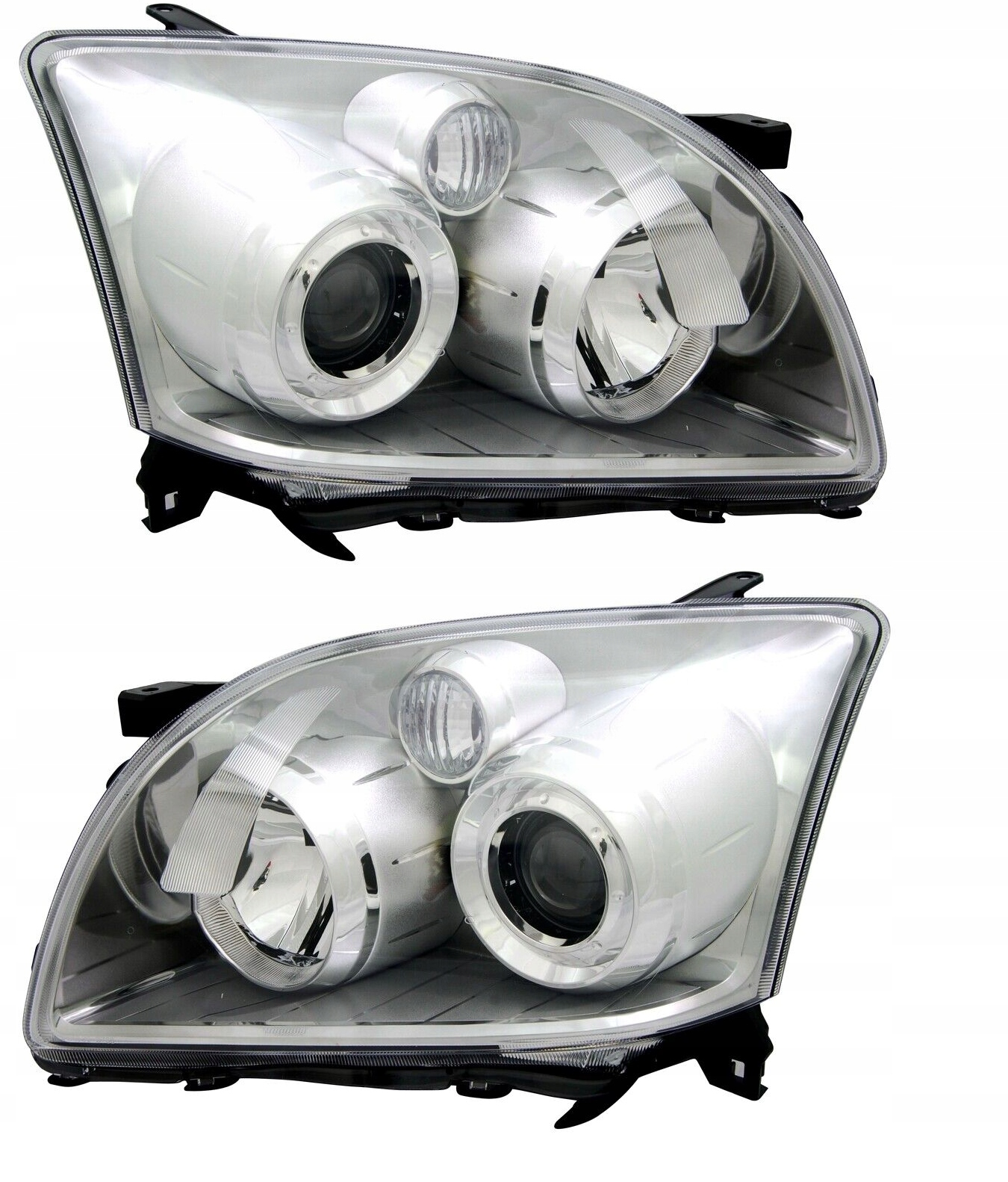 Lampa przednia TYC halogenowa lewa + prawa do Toyota Avensis T25 2006-2008