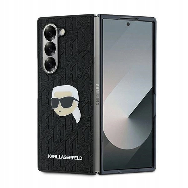 Pouzdro Karl Lagerfeld Saffiano Monogram Head Pin pro Samsung Galaxy Z Fold 6