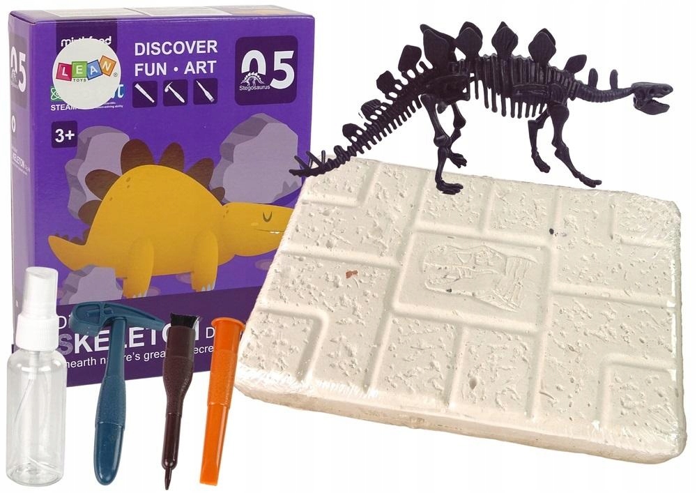 

Zestaw archeologiczny wykopaliska dinozaur 23cm