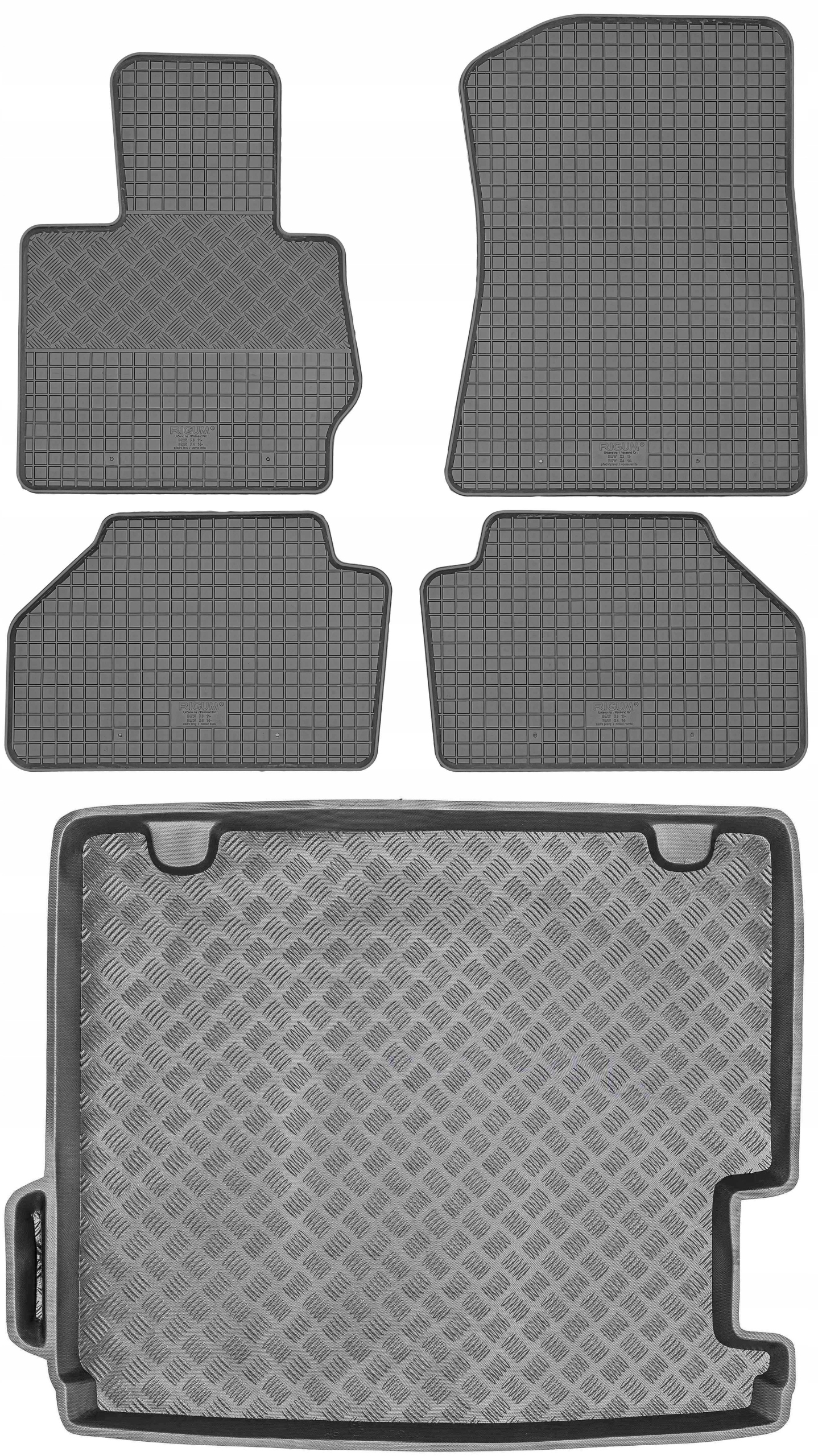 Bmw X3 F25 Suv 2010-2017 Set Gumové rohože rohož