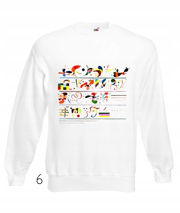 

Oversize Bluza Wassily Kandinsky Wzory Prezent