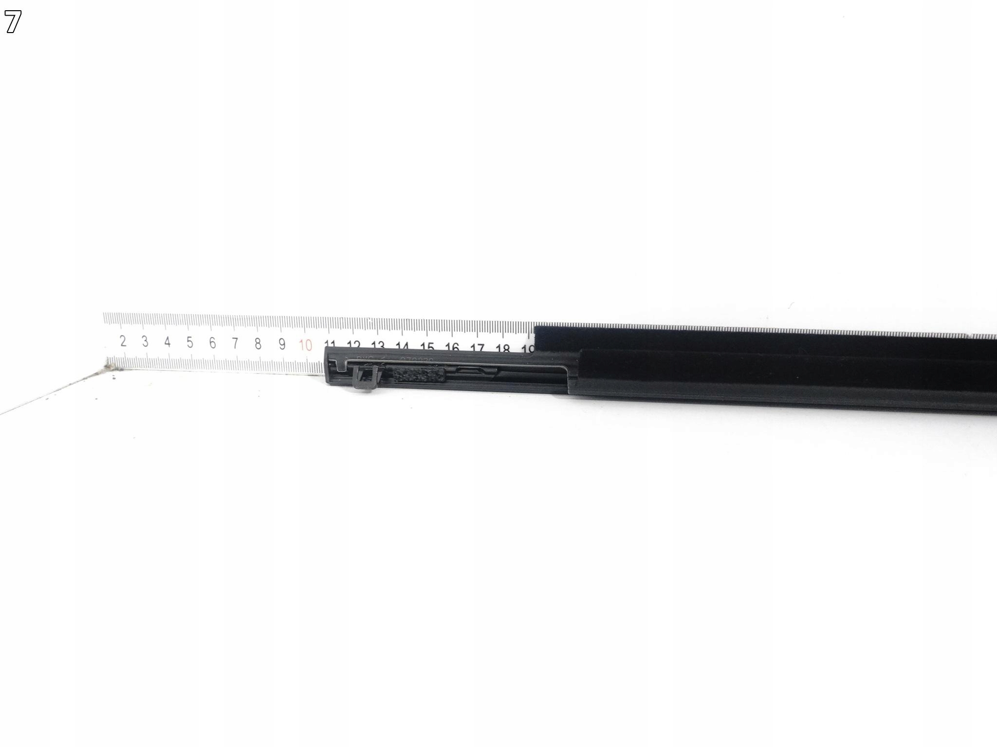 TOYOTA RAV4 IV 12-19 moulding dust windows door front left CHROM original