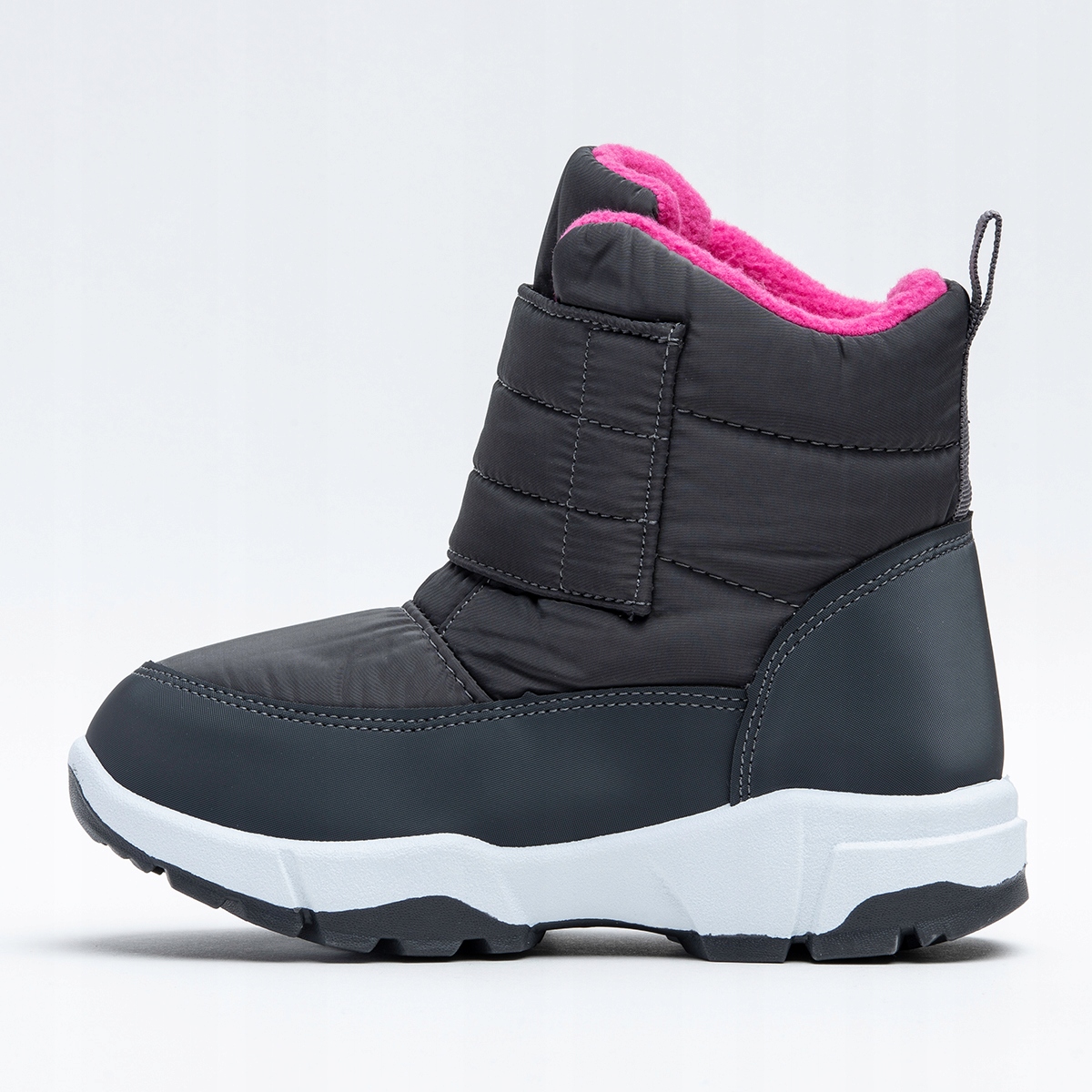 Śniegowce dziecięce OCIEPLANE polar lekkie miękkie na RZEP buty zimowe Axim Płeć chłopcy dziewczynki