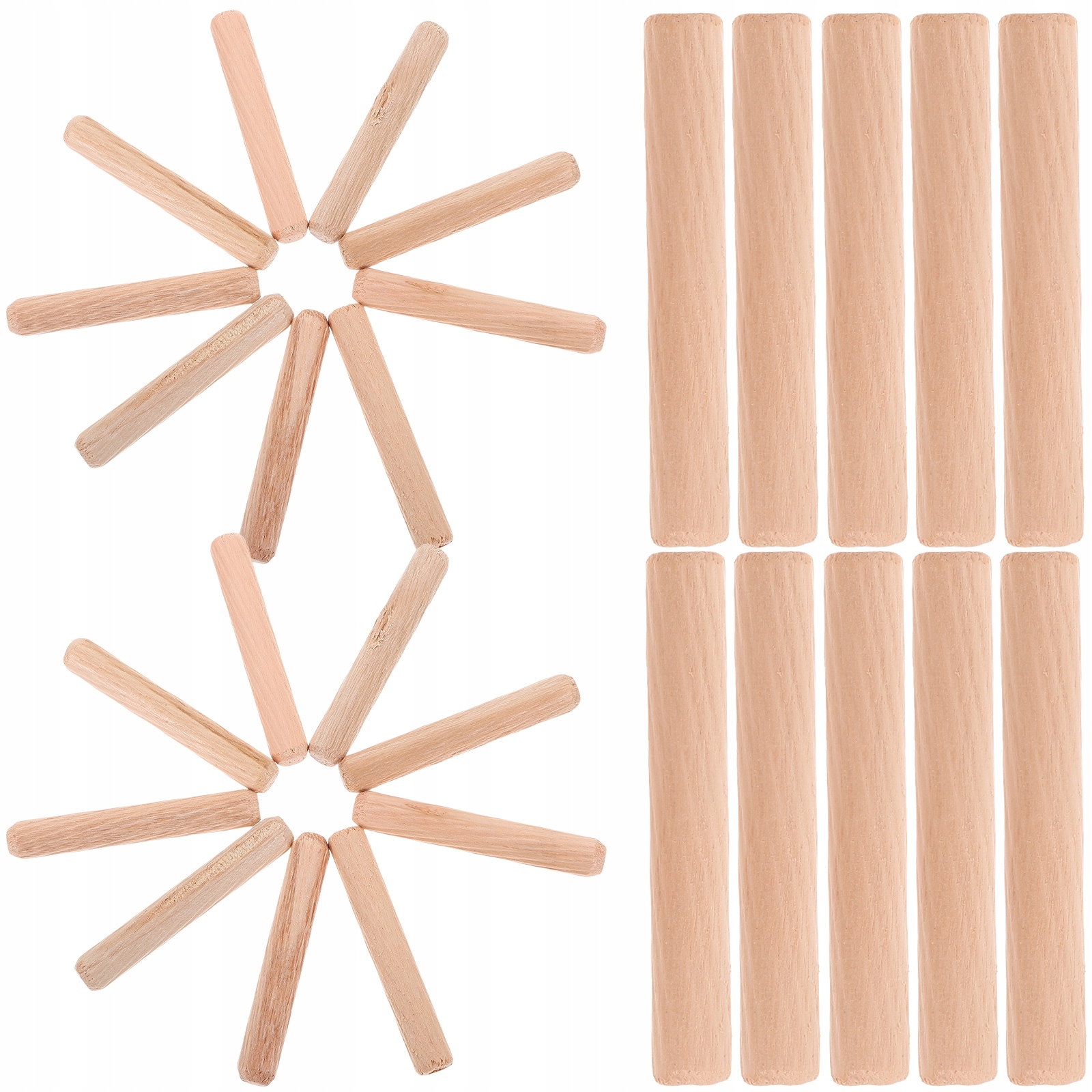 DREWNIANE PRĘTY KOŁKÓW WPUSZCZANYCH I CZOPÓWKI Kod producenta VTTD067