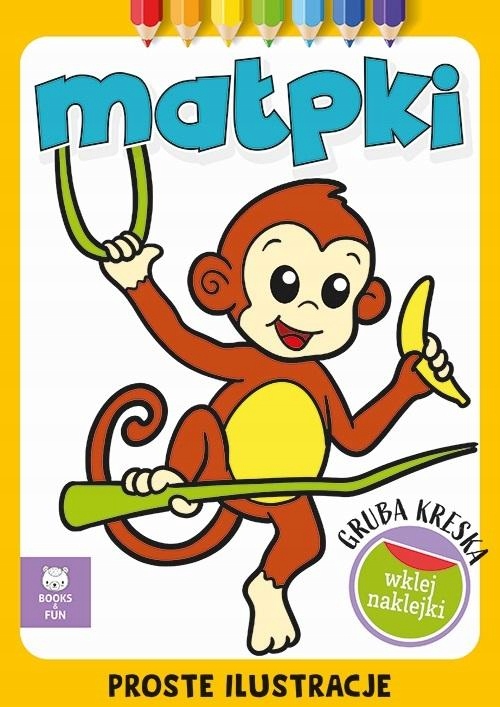 

Gruba Kreska. Małpki Praca Zbiorowa