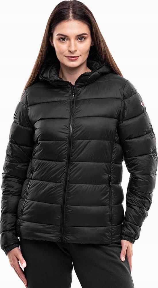 Dámská Bunda Champion Hooded Polyfilled Černá 117568 KK001 vel. L