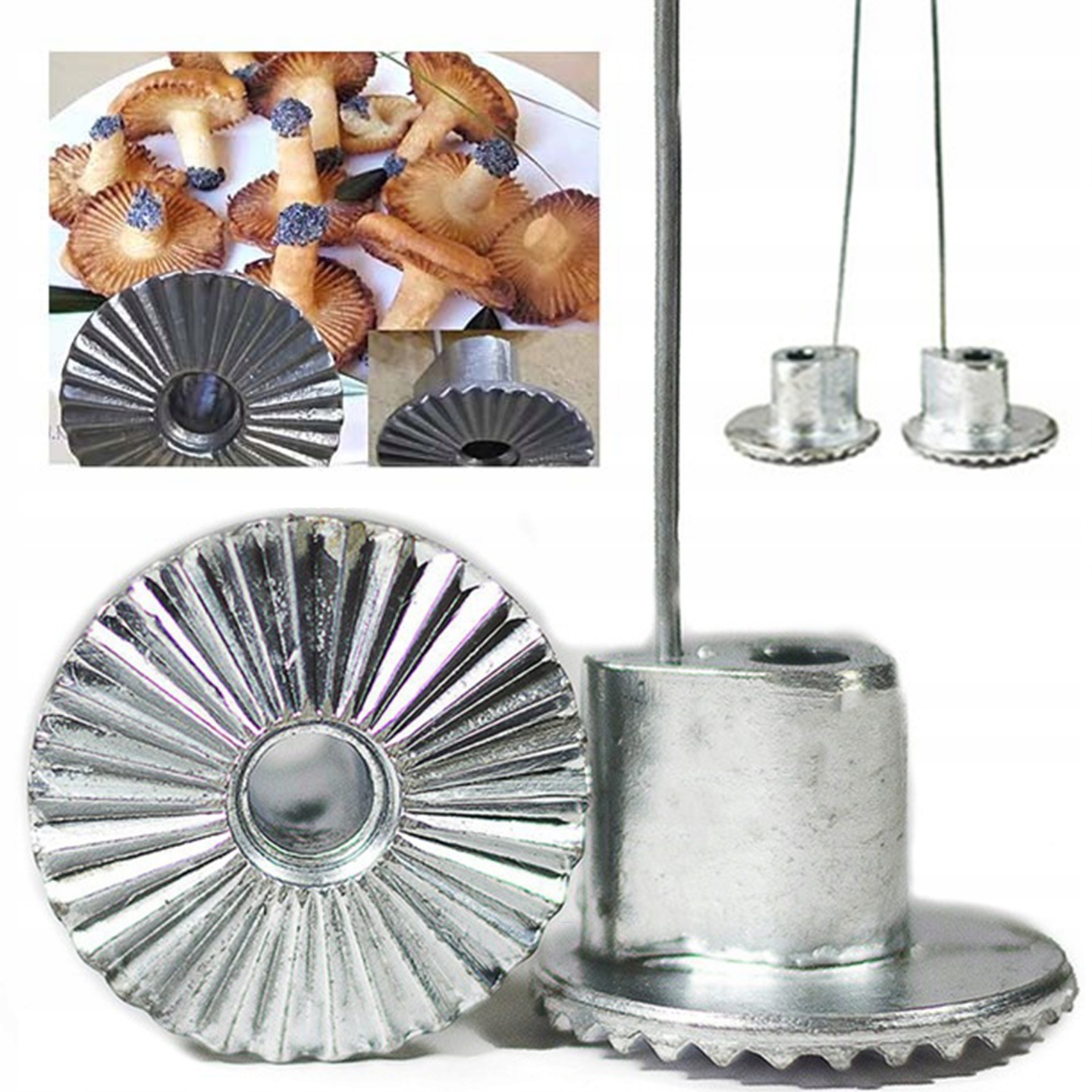 

Metalowa Forma Do Pieczenia Ciastek ,grzybki