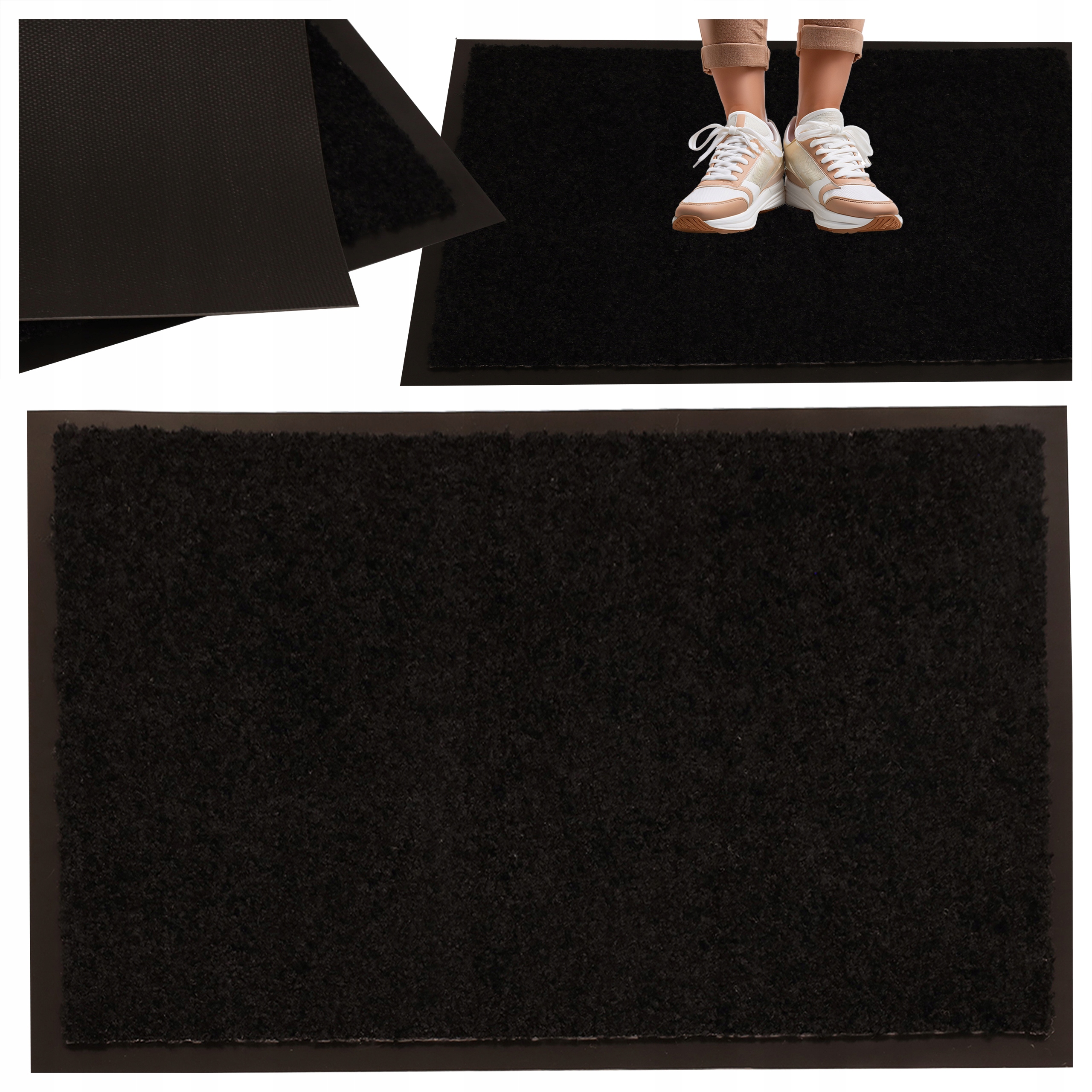 Rohožka Pod Vchodové Dveře Protiskluzová S Okrajem 90 X 150 CM