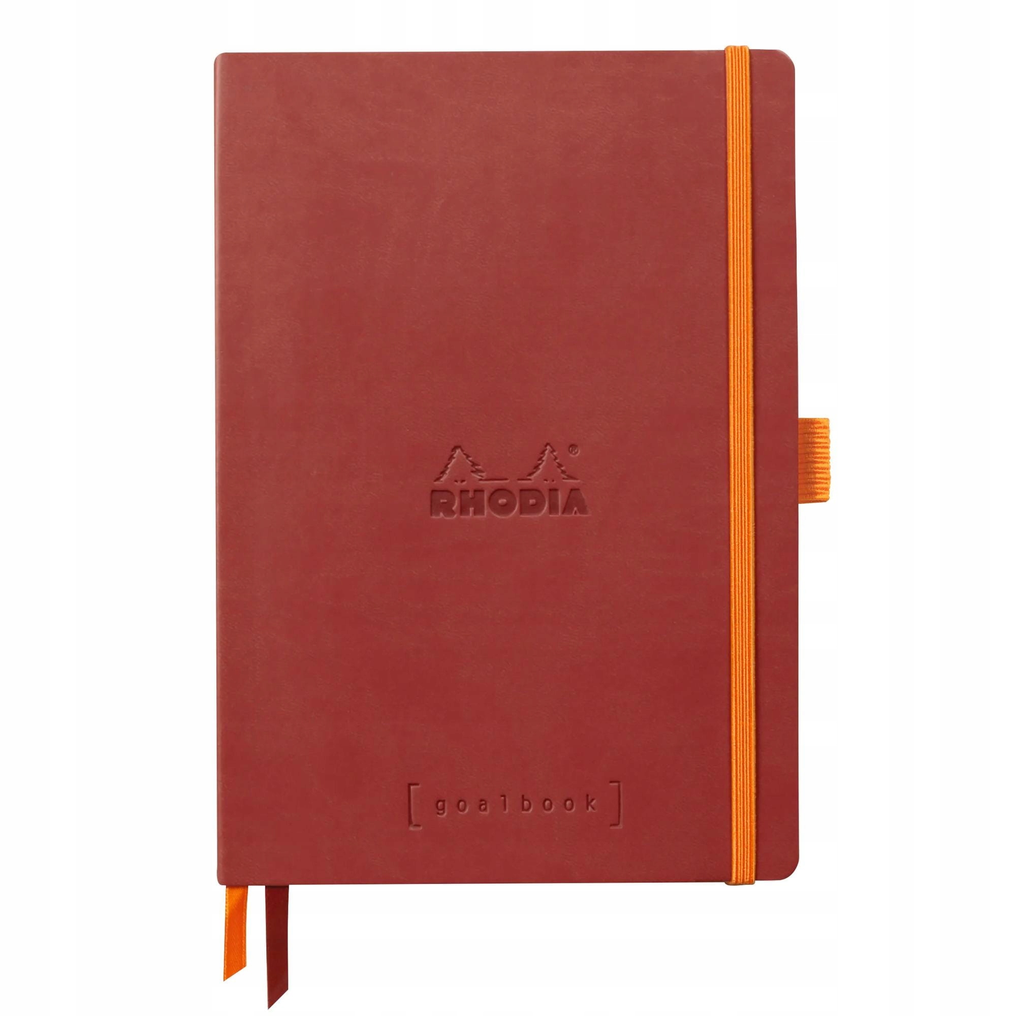 Goalbook Rhodia A5, miękka oprawa, nacarat