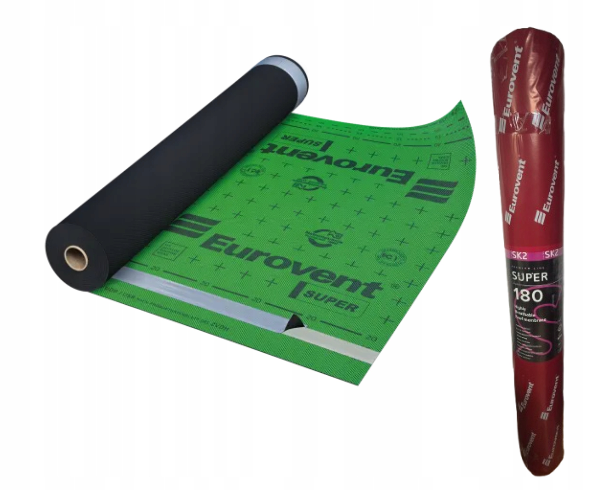 Membrana Dachowa Eurovent 180g Z Paskami Klejącymi Domy Szkieletowe