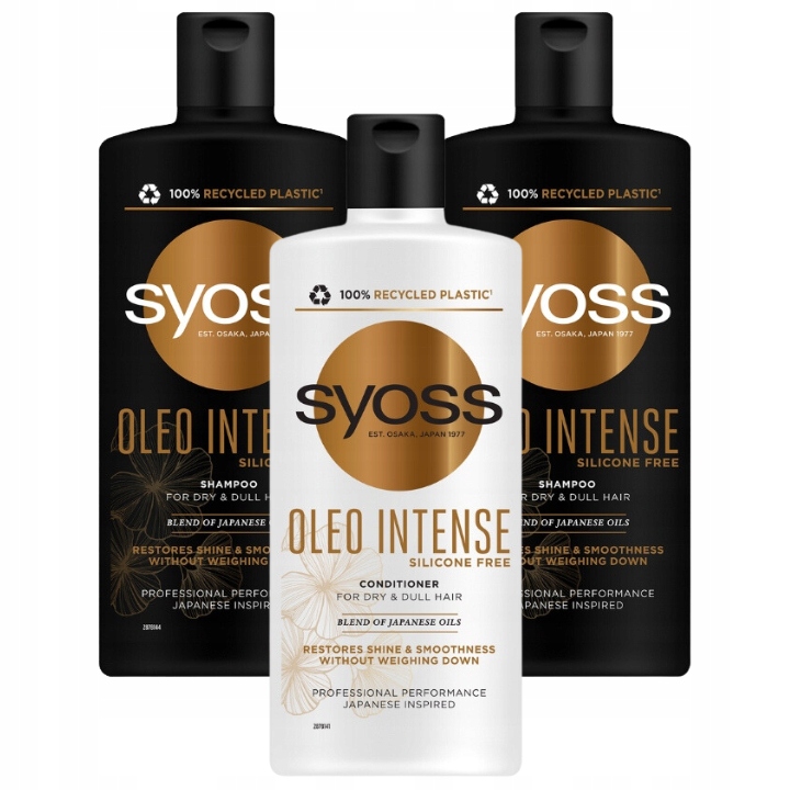 

Syoss Oleo Szampon Odżywka do Włosów Suchych 440x3