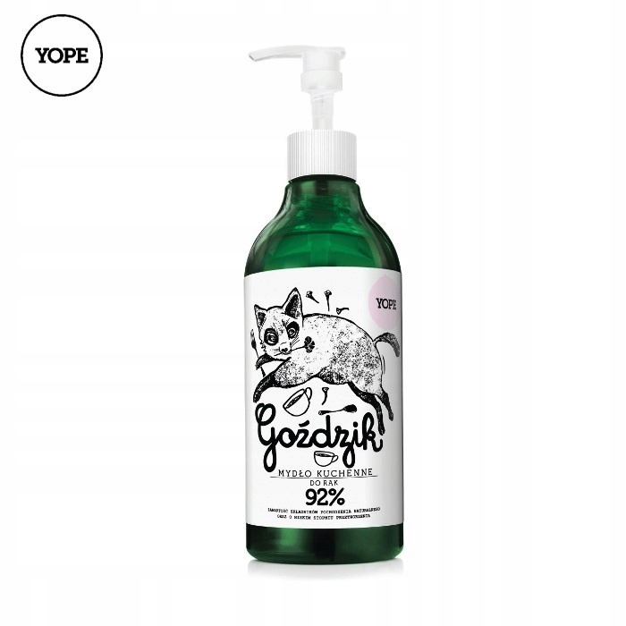 

E Mydło kochenne do rąk - Goździk, 500ml - Yope Yo