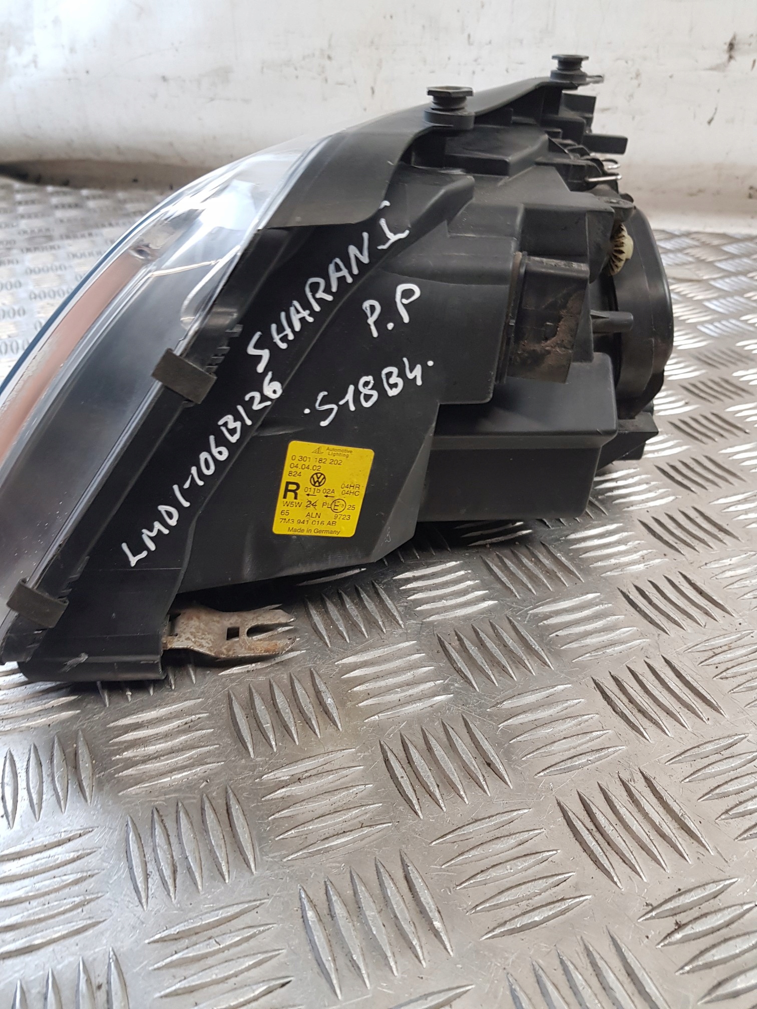 light right front 7M3941016AB VW SHARAN and LIFT